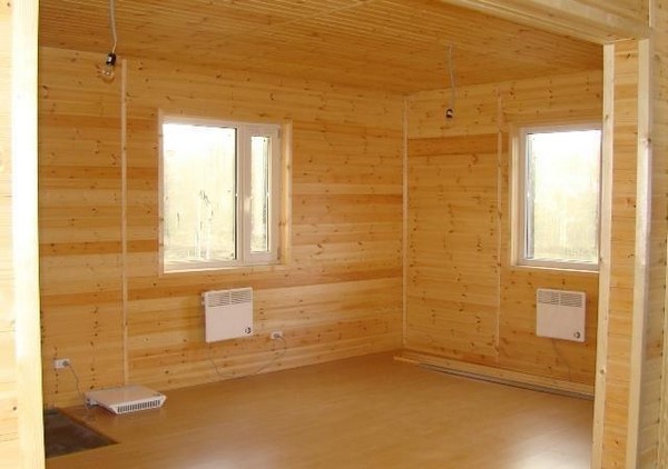 Внутренняя отделка дома вагонкой